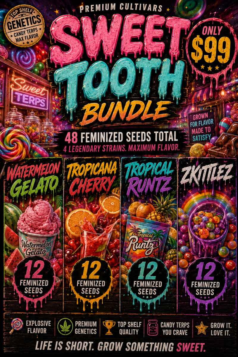 Sweet Tooth Seed Bundle - 48 Feminized Seeds