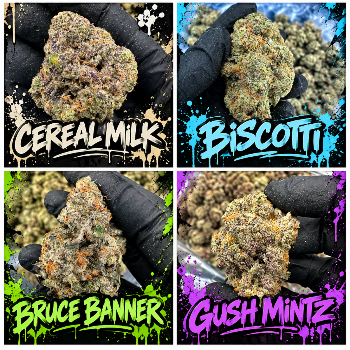 4 oz Premium Variety Bundle THCA (Premium)