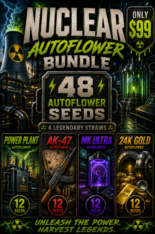 Nuclear Autoflower Seed Bundle - 48 Auto Seeds