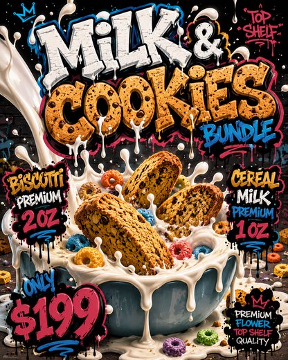 Milk & Cookies Bundle - 3oz (Premium)