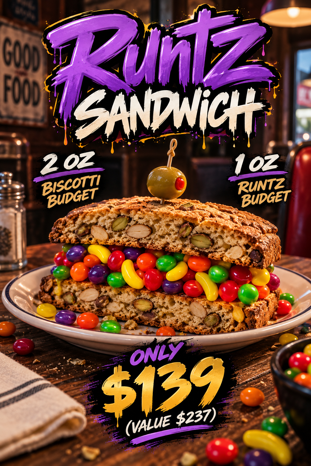 Runtz Sandwich Bundle - 3 oz THCA (Budget)