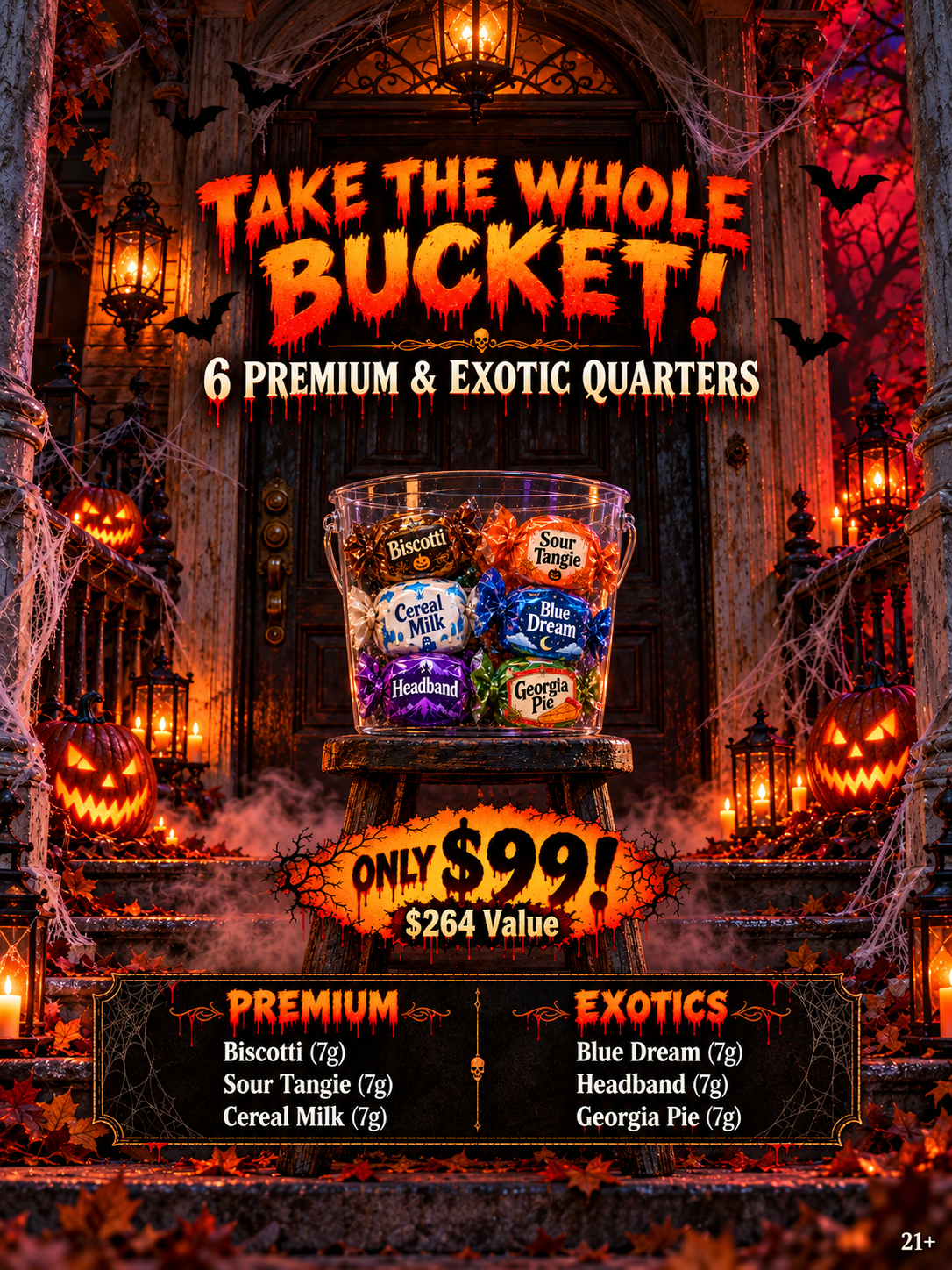 Take the Whole Bucket Variety Bundle THCA