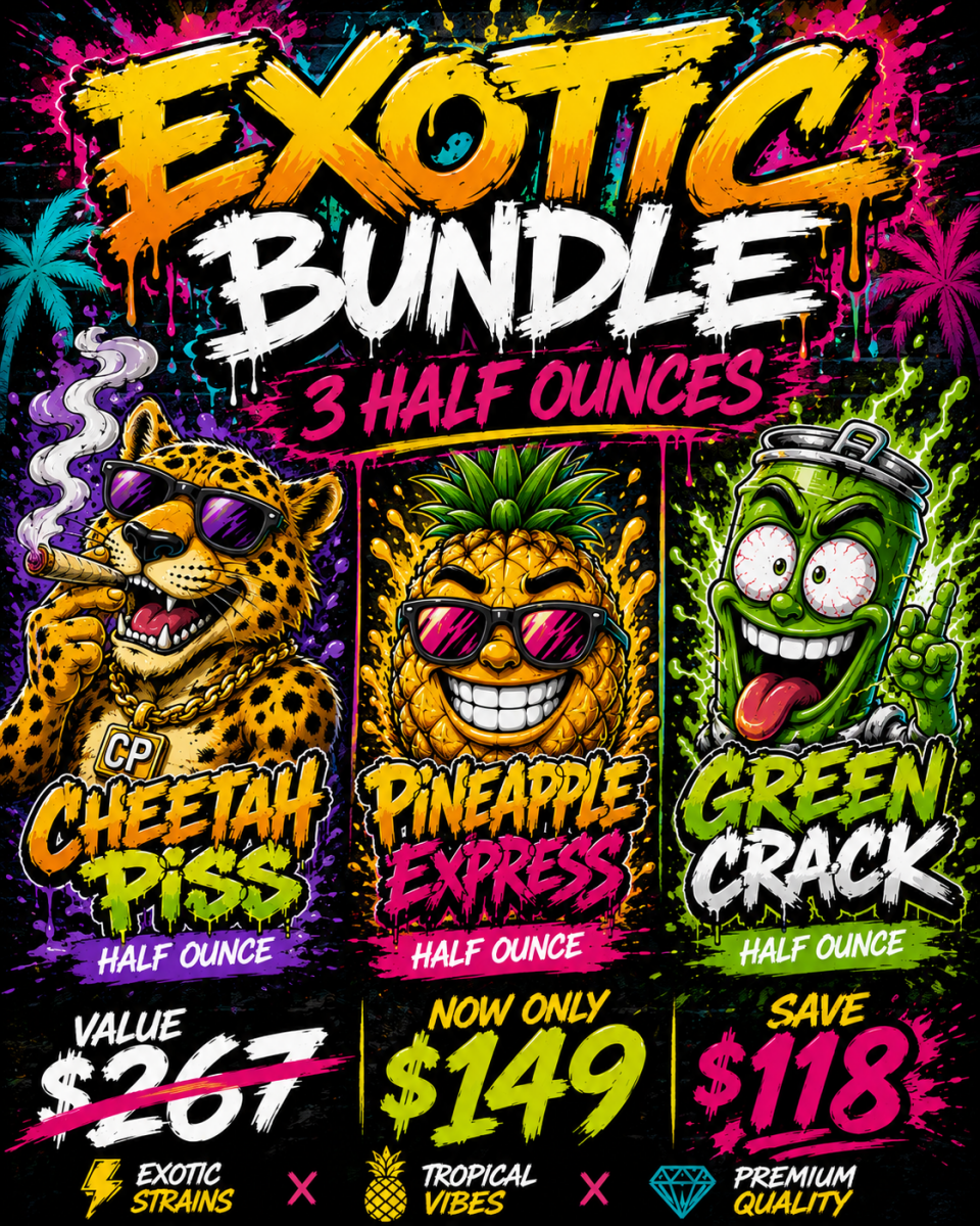 Exotic Bundle - 3 Half Ounces