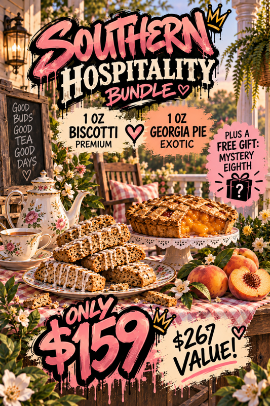 Southern Hospitality Bundle - 2 oz THCA (Premium & Exotic)
