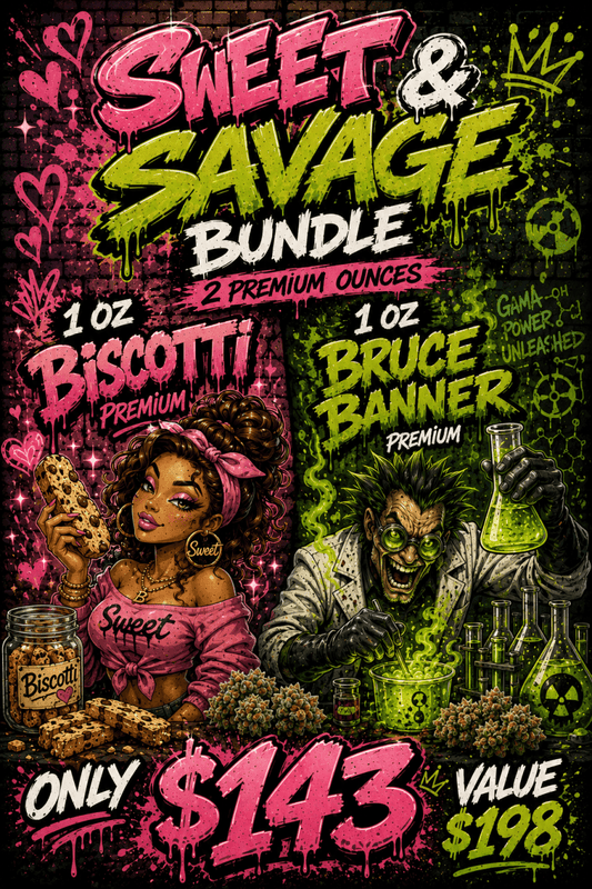 Sweet & Savage Bundle - 2 oz THCA (Premium)